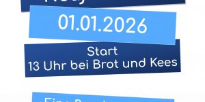 Neujahr, Laufen, Gemeinsam, 13Uhr, Bot und Kees